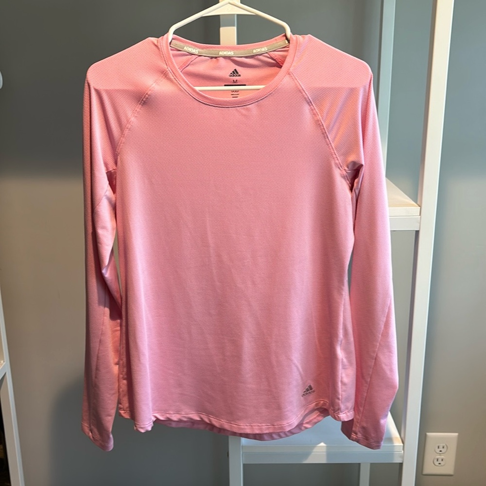 Women’s Pink Adidas Golf Long Sleeve